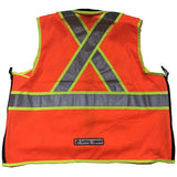 SVX "Xback" Summer Vest, LIGHT DUTY, Available in: Safety Orange, Power Yellow, Lime Green