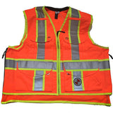 SVX "Xback" Summer Vest, LIGHT DUTY, Available in: Safety Orange, Power Yellow, Lime Green